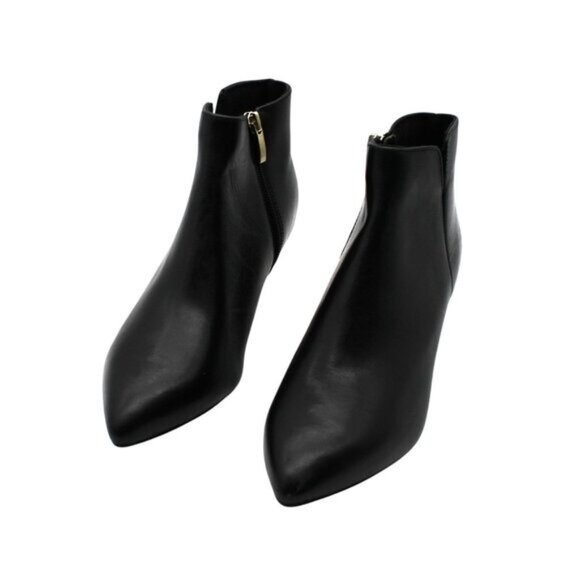 Milia V Womens Leather Pointed Toe Ankle Boots - Picture 2 of 7